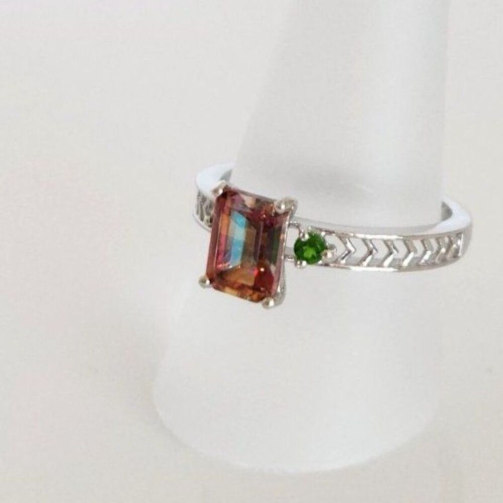 Twilight Topaz Ring SIZE 9 - Picture 3 of 8